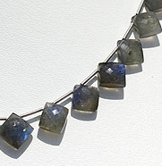 Labradorite Blue Power Cushion Beads