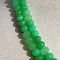Chrysoprase Gemstone Plain Beads