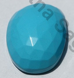 aaa Turquoise Rose Cut Cabochon