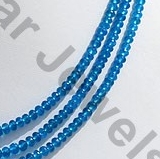 Apatite Gemstone Beads Faceted Rondelle