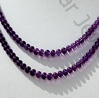 Amethyst Gemstone Plain beads