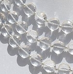 Crystal Gemstone Beads Coin