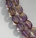 16 inch strand Ametrine Oval Faceted