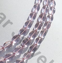 Pink Amethyst  Oval Faceted