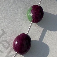 Ruby Zoisite  Faceted Nuggets