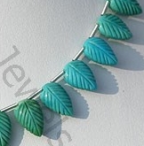 aaa Sleeping Beauty Turquoise Carved leaf