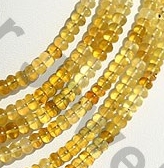 Yellow Opal Plain Beads