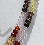 Semi Precious Gemstone Multi Carved Beads