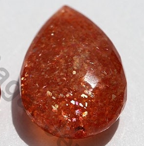 wholesale Sunstone Half Drilled Gemstones