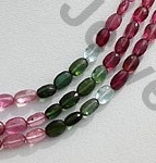 Tourmaline Gemstone Beads  Faceted Nuggets