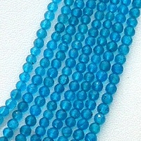 Apatite Gemstone Beads  Faceted Rounds