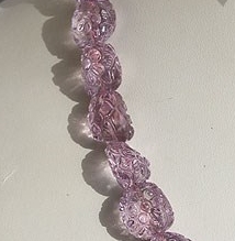 Pink Amethyst Carved Nugget
