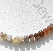 wholesale Botswana Agate Gemstone Plain Beads
