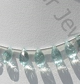 wholesale Aquamarine Gemstone Chandelier Briolette 