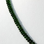 Chrome Diopside Plain Beads