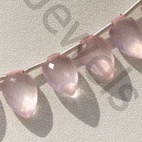 wholesale Rose Quartz Gemstone  Conch Briolette