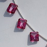 Pink Topaz Gemstone Octagons