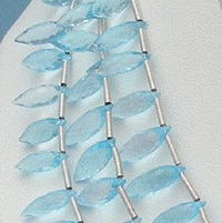 wholesale Blue Topaz Gemstone  Dew Drops