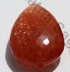 Sunstone Half Drilled Gemstones