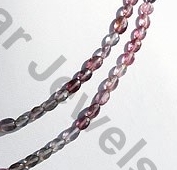 aaa Multi Spinel Faceted Oval