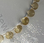 Scapolite Gemstone Onion Shape Beads