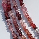 16 inch strand Multi Spinel Uncut Beads