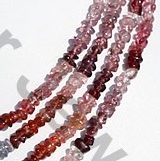 Multi Spinel Uncut Beads