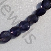 wholesale Iolite Gemstone Beads Coin