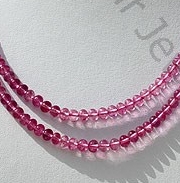 Pink Topaz Plain Beads