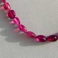 Pink Tourmaline Gemstone  Faceted Nuggets