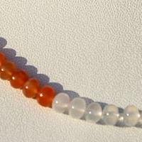 Peach Moonstone  Plain Beads