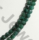 aaa Emerald Gemstone Faceted Round