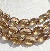 wholesale Champagne Citrine  Oval Faceted