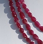 Ruby Gemstone Faceted Nugget