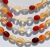 wholesale Mexican Fire Opal  Gemstone  Oval Faceted