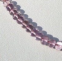 wholesale Pink Amethyst  Plain Beads