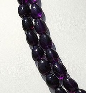 16 inch strand Amethyst Faceted Nugget