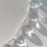 Crystal Gemstone Conch Briolette