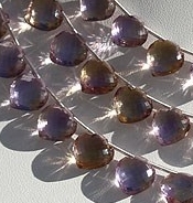 8 inch strand Ametrine Gemstone Betel shape beads