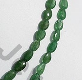 Tsavorite Gemstone Faceted Nuggets Beads