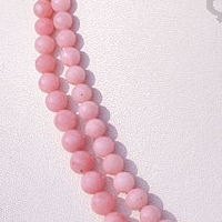 wholesale Pink Opal Gemstone  Faceted Rounds