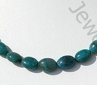 Chrysocolla Plain Oval Beads
