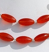 Carnelian Gemstone Fancy Beads