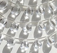 Crystal Gemstone Beads Pan
