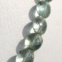 Green Amethyst Gemstone Oval Faceted