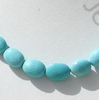 wholesale Turquoise Faceted Oval
