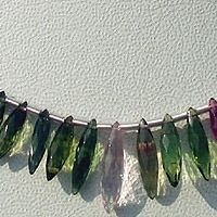 wholesale Tourmaline Gemstone Beads  Dew Drops
