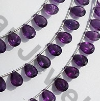 Amethyst Gemstone Beads  Pan