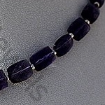 Iolite Gemstone Beads  Faceted Rectangles