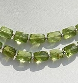 wholesale Peridot Faceted Rectangle